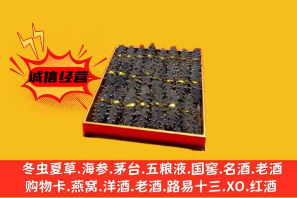 夏津县回收海参